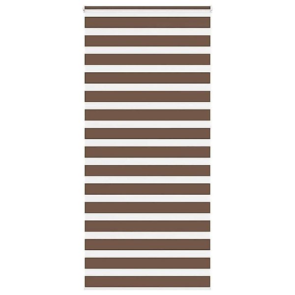 vidaXL Doppelrollo Braun 115x230 cm Stoffbreite 110,9 cm Polyester 4014394 günstig online kaufen