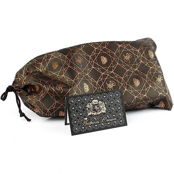 Anthoni Crown Ledergürtel, mit exclusiver goldfarbener Schließe günstig online kaufen