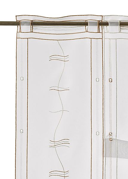 Weckbrodt Scheibengardine Selina, Stangendurchzug (1 St), günstig online kaufen