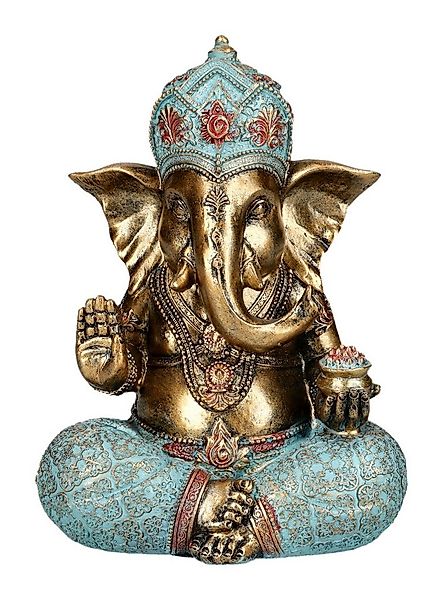 Figuren Shop GmbH Dekofigur Ganesha Figur – Segnende Gottheit Statue Hindu günstig online kaufen