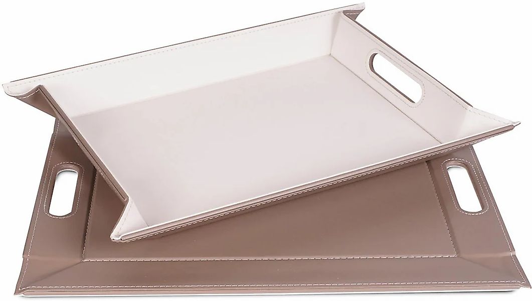 freeform Tablett "DUO, 2-farbiges Wendetablett, Tablett und Tisch-Set in ei günstig online kaufen