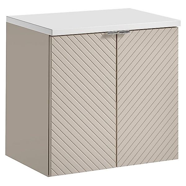 Lomadox Waschbeckenschrank VERACRUZ-56 Waschtischunterschrank, 60cm, kaschm günstig online kaufen