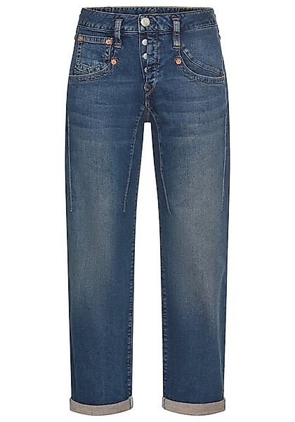 Herrlicher 7/8-Jeans Shyra Tap Organic Denim mit Abnähern günstig online kaufen