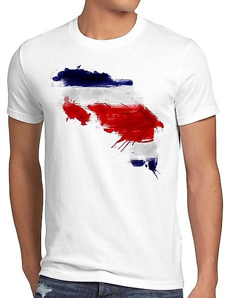 style3 T-Shirt Flagge Costa Rica Fußball Sport WM EM Fahne günstig online kaufen