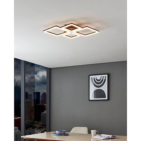 EGLO connect Paranday-Z LED-Deckenlampe 4-flg 63cm günstig online kaufen