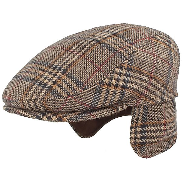 Bullani Schiebermütze warm Tweed aus Wolle günstig online kaufen