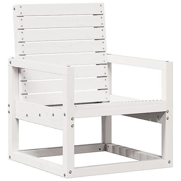 vidaXL Gartenstuhl Gartenstuhl Weiß 57,5x63x76 cm günstig online kaufen