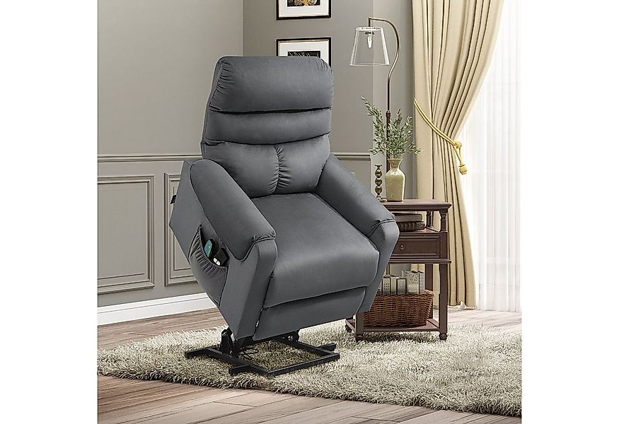 HOMCOM Massagesessel Aufstehsessel (Aufstehsessel, 1-St., Massagesessel), M günstig online kaufen