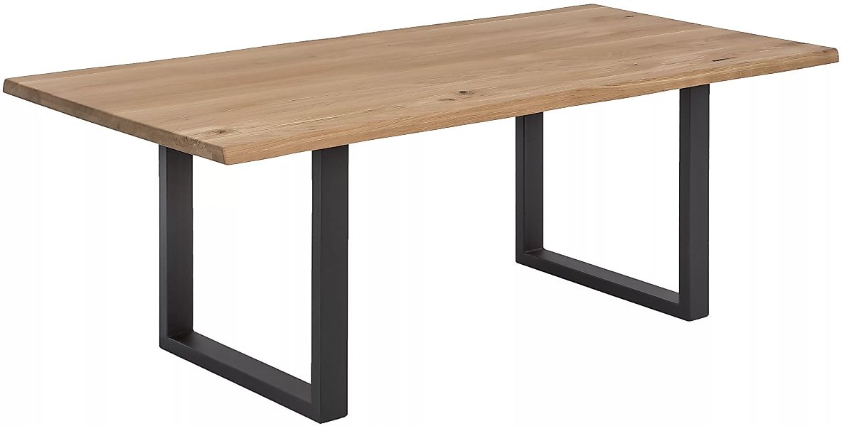 SIT Esstisch "Tops&Tables", mit Tischplatte aus Wildeiche, mit Baumkante we günstig online kaufen