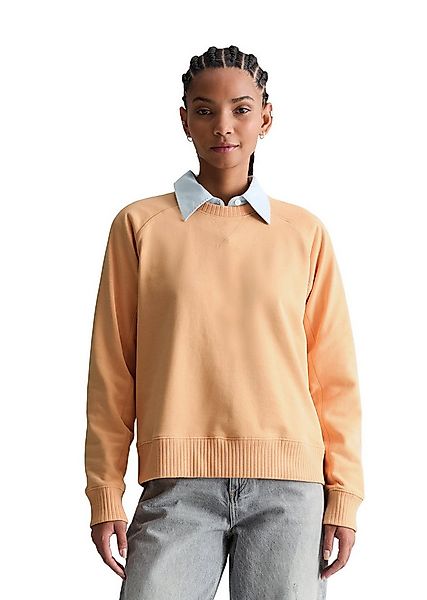 Marc O'Polo DENIM Sweatshirt mit Rippstrick-Bündchen günstig online kaufen