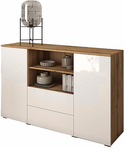 OTTO home Sideboard "PARIS" 1 Stk. tlg. Moderne 140cm breite grifflose Komm günstig online kaufen