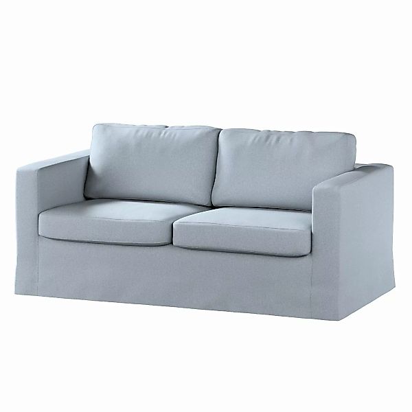 Bezug für Karlstad 2-Sitzer Sofa nicht ausklappbar, lang, steingrau, Sofahu günstig online kaufen