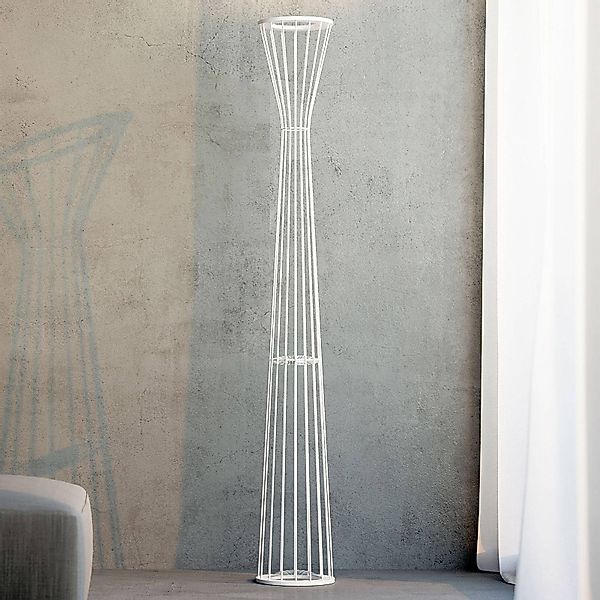 Rotaliana Lightwire F1 LED-Stehleuchte, weiß günstig online kaufen