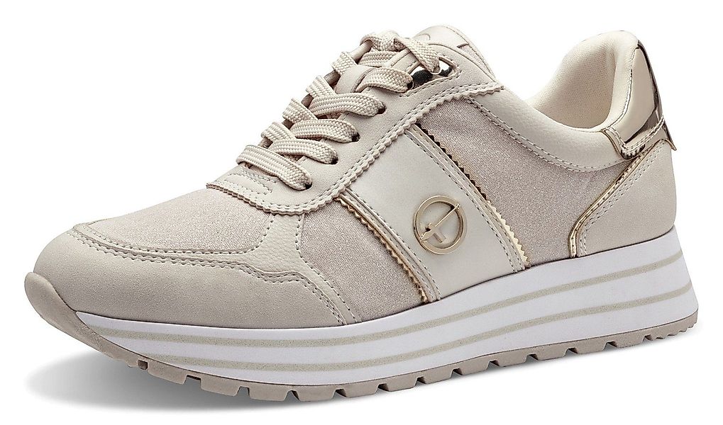 Tamaris Plateausneaker, Plateau, Freizeitschuh, Halbschuh, Schnürschuh günstig online kaufen