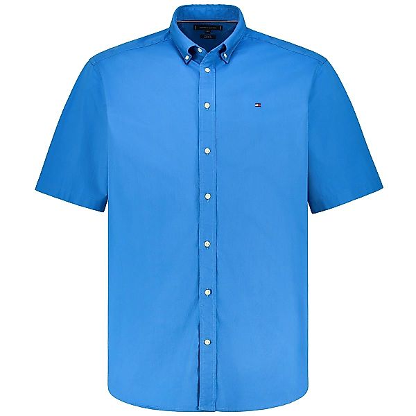 Tommy Hilfiger Freizeithemd mit Stretch Farbe mittelblau Größe: 5XL günstig online kaufen
