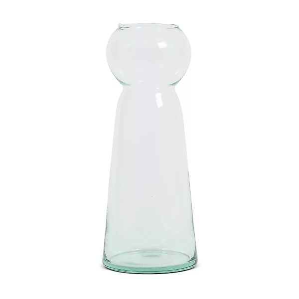 UNC Vase recyceltes Glas M 20,6cm Klar günstig online kaufen