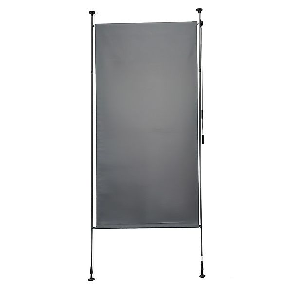 Garden Pleasure Klemm-Sichtschutz 120 cm × 270 cm Anthrazit günstig online kaufen