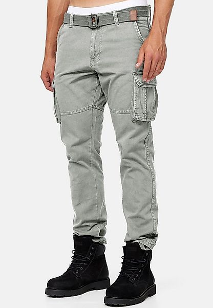 Indicode Cargohose Herren William Cargo Hose Herrenhose mit 7 Taschen, inkl günstig online kaufen