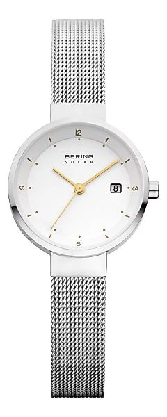 Bering Armbanduhr mit Milanaise Armband 14426-001 Damensolaruhr günstig online kaufen
