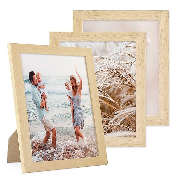 PHOTOLINI Bilderrahmen 3er Set breite Rahmen, günstig online kaufen