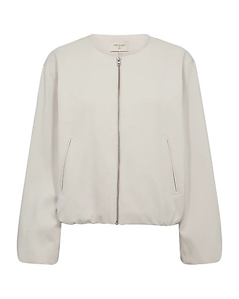 FREEQUENT Blouson "FQNANNI-JACKET" ohne Kapuze ohne Kragen, mit Reißverschl günstig online kaufen