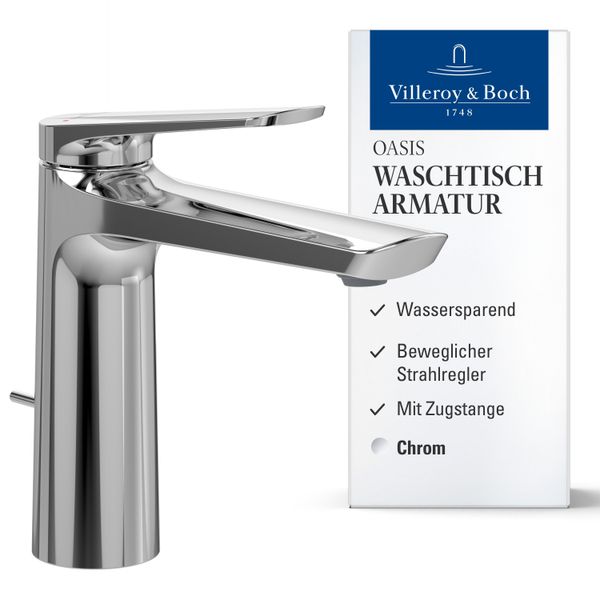 Villeroy & Boch Waschtischarmatur Oasis Wasserhahn günstig online kaufen