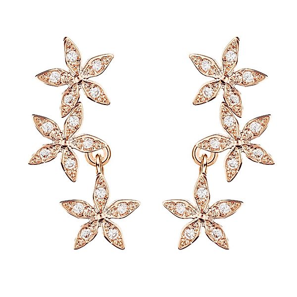 LÖB Paar Ohrstecker 18K Roségold vergoldet günstig online kaufen