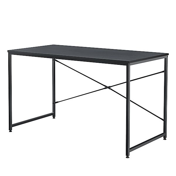 en.casa Schreibtisch, »Røros« Computertisch 120x60cm Schwarz günstig online kaufen