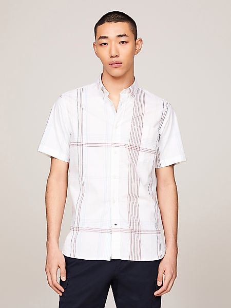 Tommy Hilfiger Kurzarmhemd "RWB LINE CHECK Regular Fit SHIRT S/S" günstig online kaufen