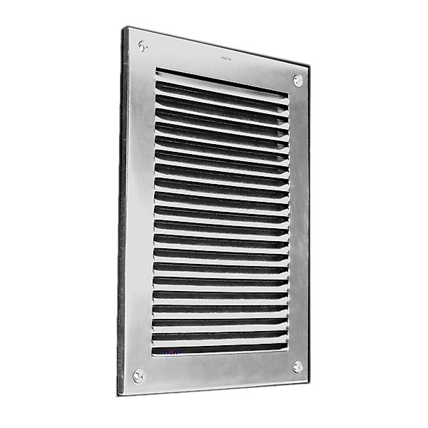 Häusler Lüftungsgitter LG 50220 Alu F1 Lamellengitter 150 x 215 mm Zuluft A günstig online kaufen