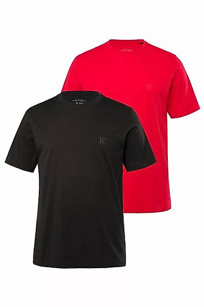 JP1880 T-Shirt JP 1880 T-Shirts Basic 2er-Pack Rundhals bis 8XL (2-tlg) günstig online kaufen