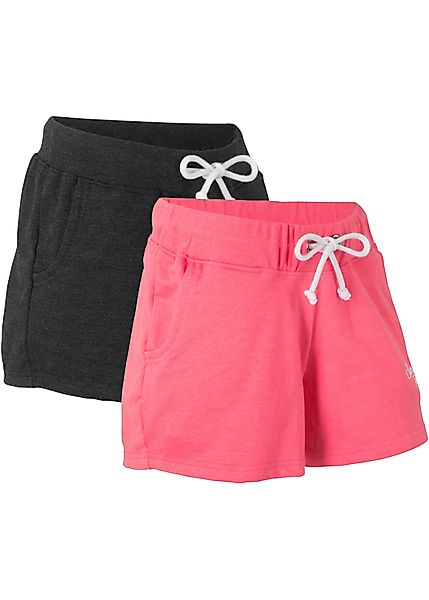 Sweat-Shorts (2er Pack), kurz günstig online kaufen
