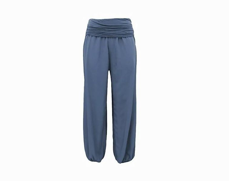 Aurela Damenmode Haremshose Pluderhose sommerlich leichte Yogahose luftige günstig online kaufen