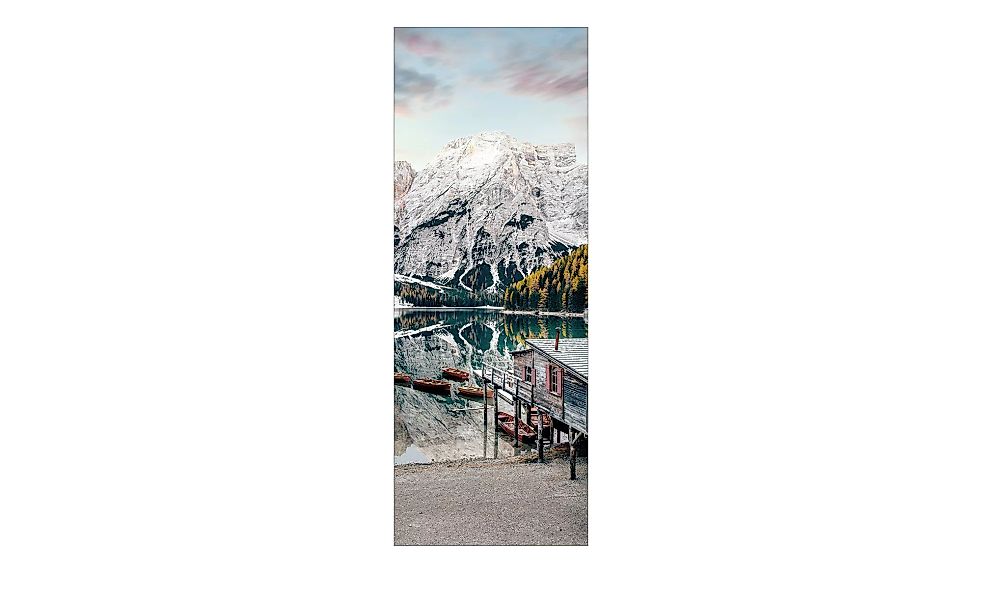 Glasbild 30x80 cm  Wildsee V - 30 cm - 80 cm - Sconto günstig online kaufen