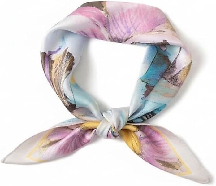 LK Trend & Style Modetuch Quadratisches Tuch 70x70 Seideneffekt, Seidenopti günstig online kaufen