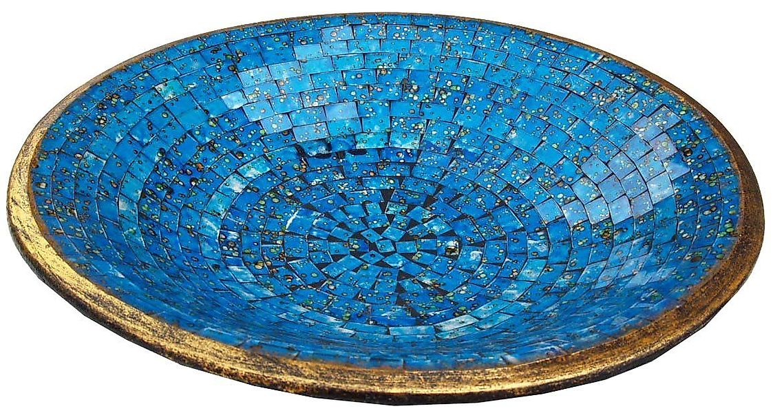 Guru-Shop Dekoschale Runde Mosaikschale, Untersetzer, Dekoschale,.. günstig online kaufen