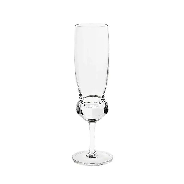 Champagnerglas Diamonds Spectacle 210ml, Transparent, aus Bleikristall günstig online kaufen