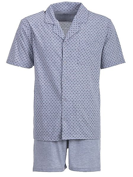 Henry Terre Schlafanzug Pyjama Set Shorty - Karl Kreuz günstig online kaufen