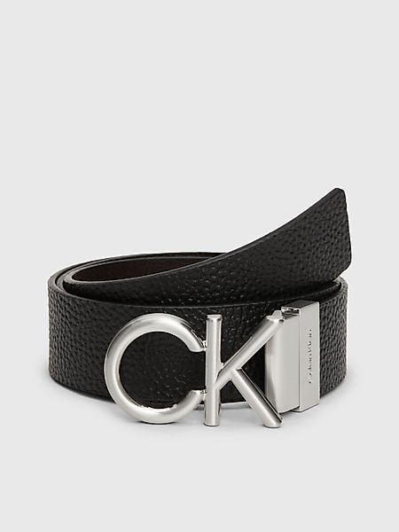 Calvin Klein Ledergürtel ADJ/REV CK METAL günstig online kaufen