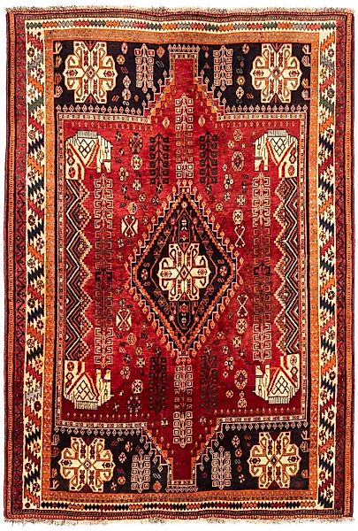 morgenland Wollteppich »Shiraz Medaillon 253 x 160 cm«, rechteckig günstig online kaufen