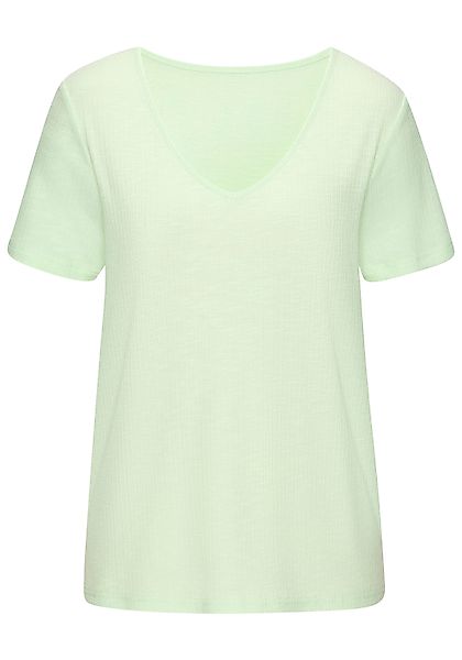 Vivance T-Shirt mit modischer Rippstruktur aus günstig online kaufen
