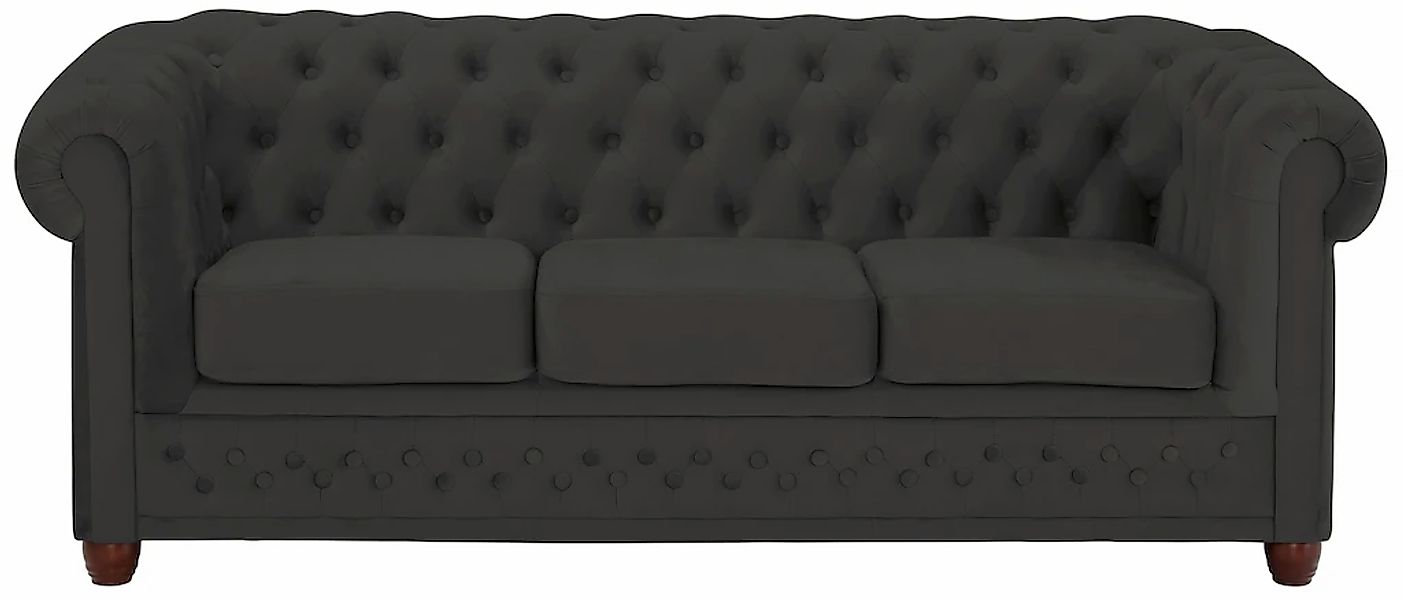 Home affaire Chesterfield-Sofa "New Castle", mit hochwertiger Knopfheftung günstig online kaufen