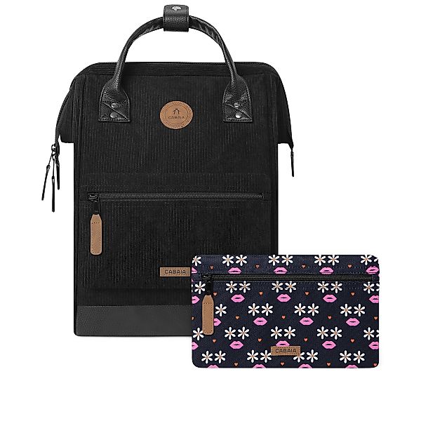 CABAIA Rucksack Recycled Velvet Backpack (Set, günstig online kaufen