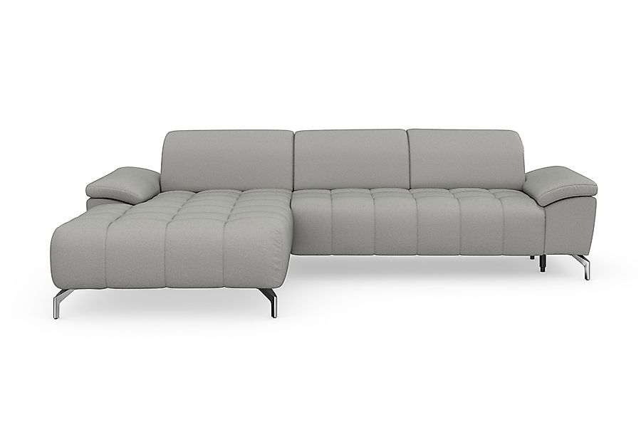 sit&more Ecksofa »Cool L-Form«, wahlweise mit Kopfteilverstellung und Vorzi günstig online kaufen