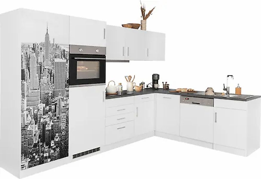 HELD MÖBEL Winkelküche »Paris«, Stellbreite 290/220 cm, wahlweise mit Induk günstig online kaufen
