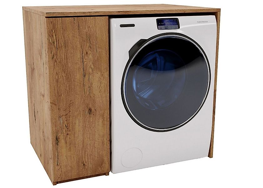Raumhirsch Furniture Waschmaschinenumbauschrank mit Stauraum für Waschmasch günstig online kaufen