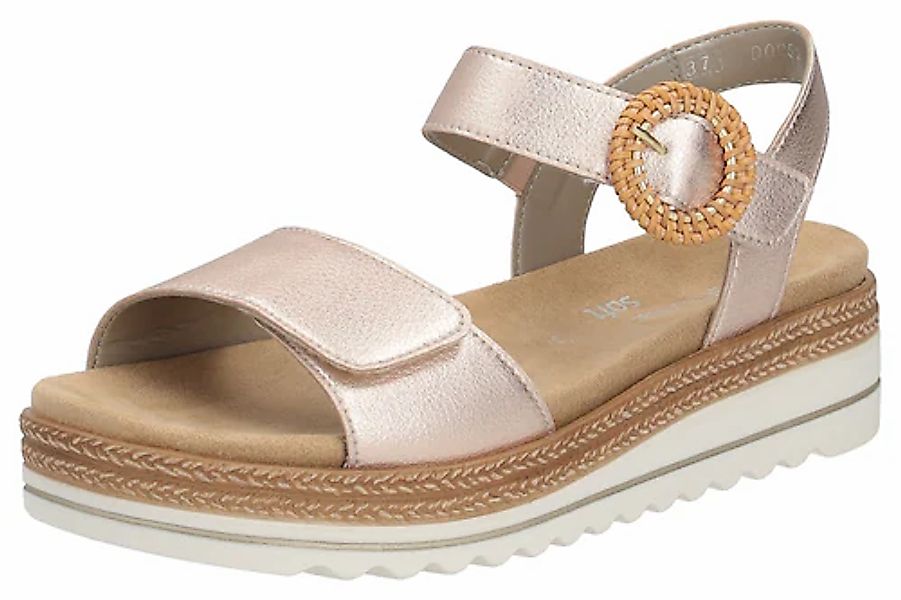Remonte Keilsandalette , Sommerschuh, Riemchensandale mit praktischem Klett günstig online kaufen