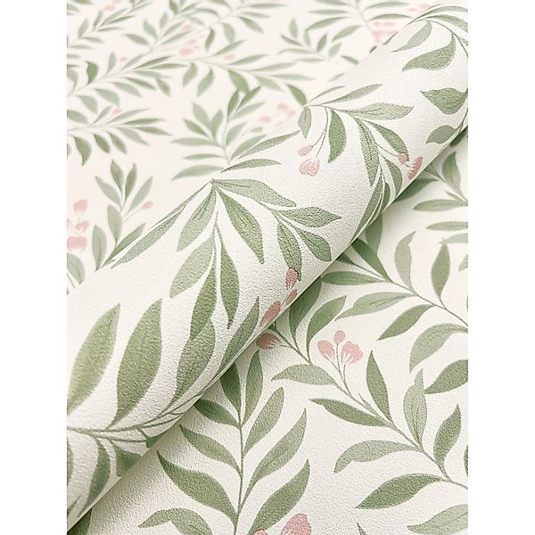 Newroom Vliestapete Dinah Green Blätter Modern günstig online kaufen