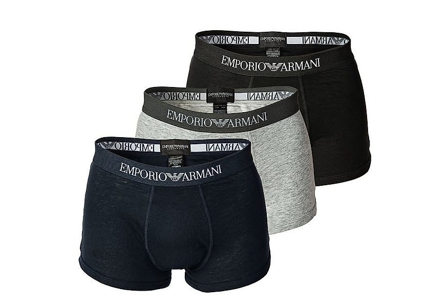 Emporio Armani Boxer Herren Boxershort 3er Pack Baumwolle (Packung, 3er Pac günstig online kaufen