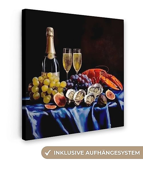 OneMillionCanvasses® Leinwandbild Champagner - Luxus - günstig online kaufen